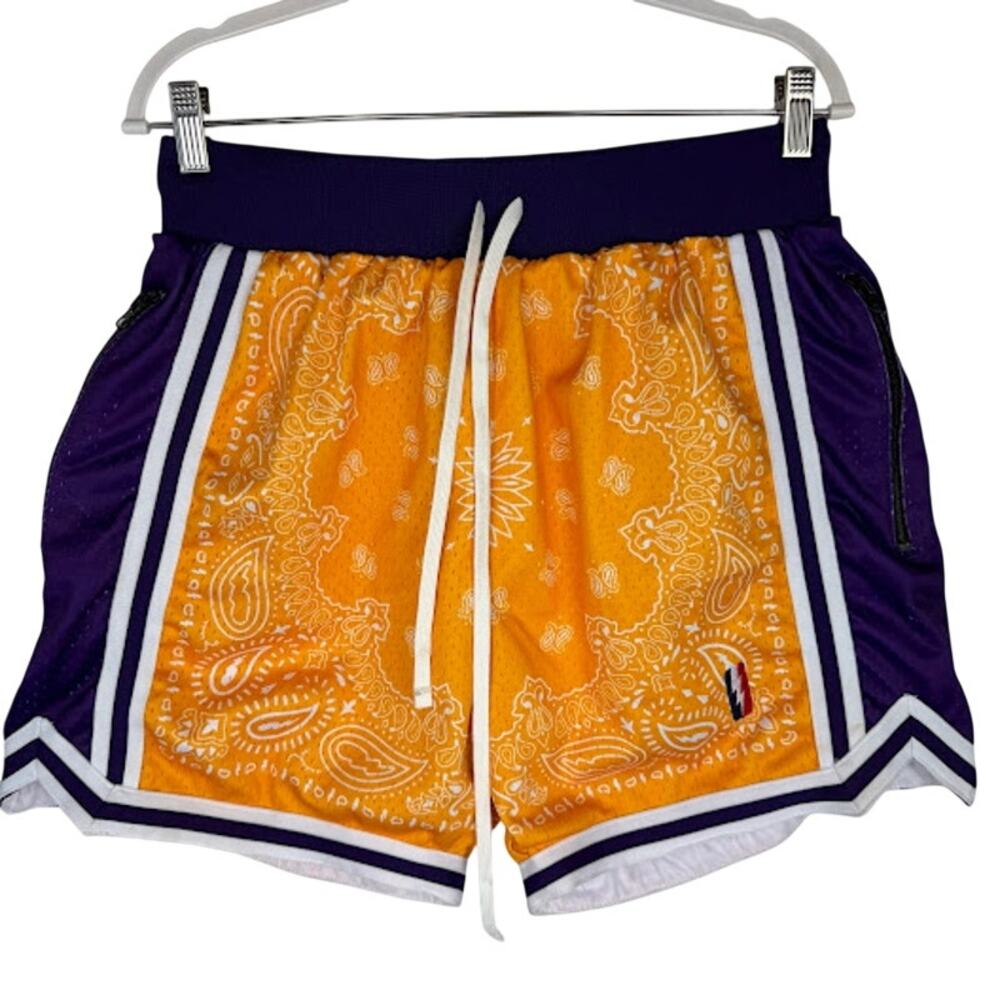 Collect & Select‎ Kobe Trillest LA Lakers Mamba Basketball Shorts Men’s Large
